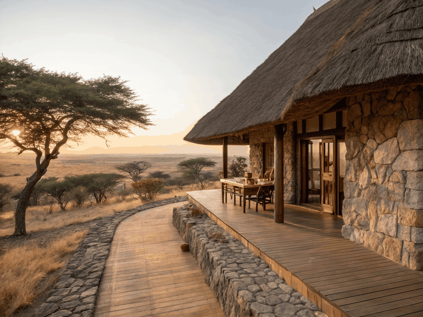 Featured resort installation projects in Australia - Coastal safari lodges facing the ocean